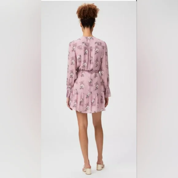 Paige Carmela Dress - Sunrise Pink Multi NWT size XS - Picture 2 of 9